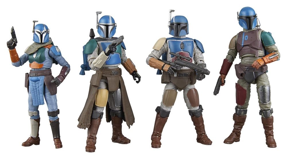 Hasbro Star Wars The Mandalorian Vintage Collection akční figurka 4-Pack Mandalorian Shriek-Hawk 10 cm