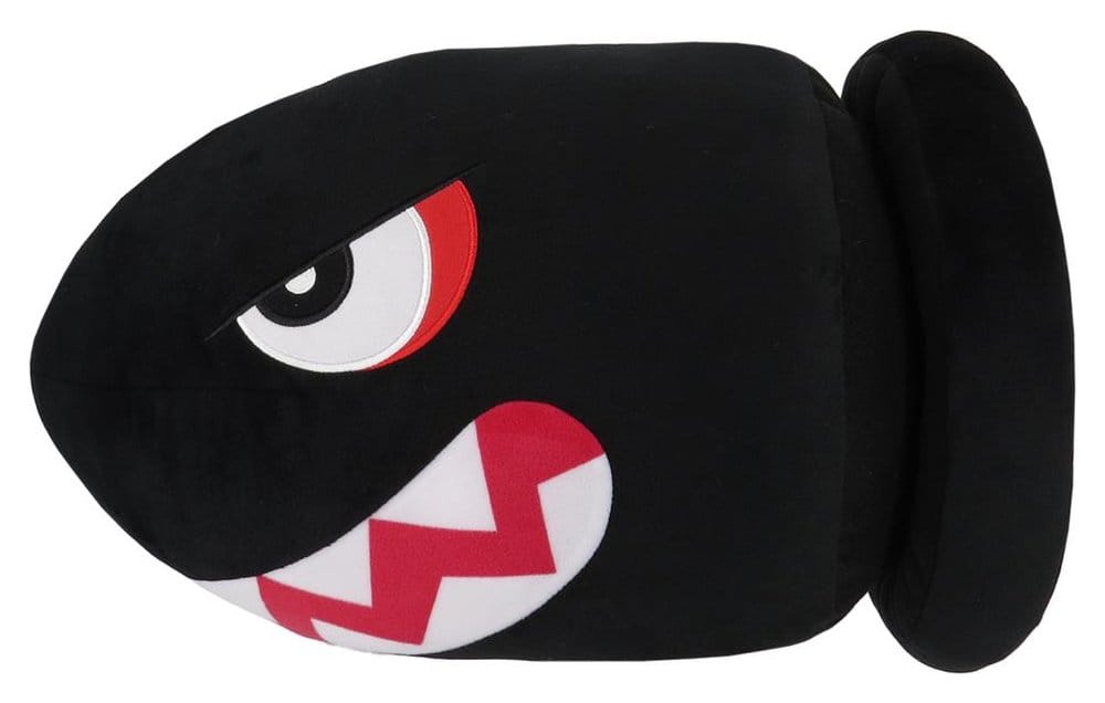 Sanei Super Mario plyšák Bullet Bill 38 cm