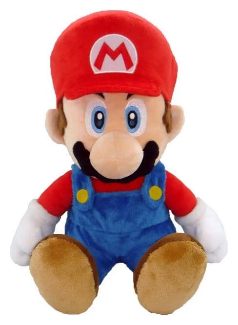 Sanei Super Mario plyšák Mario 24 cm