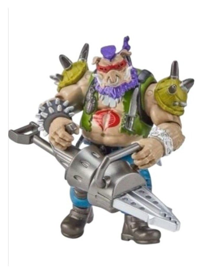 Playmates Teenage Mutant Ninja Turtles x G.I. Joe Crossover Classics akční figurka Bebop x Dreadnok Ripper 12 cm