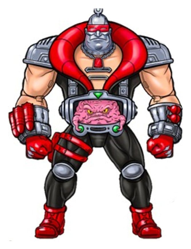 Playmates Teenage Mutant Ninja Turtles x G.I. Joe Crossover Classics akční figurka Krang Droid x Destro 12 cm