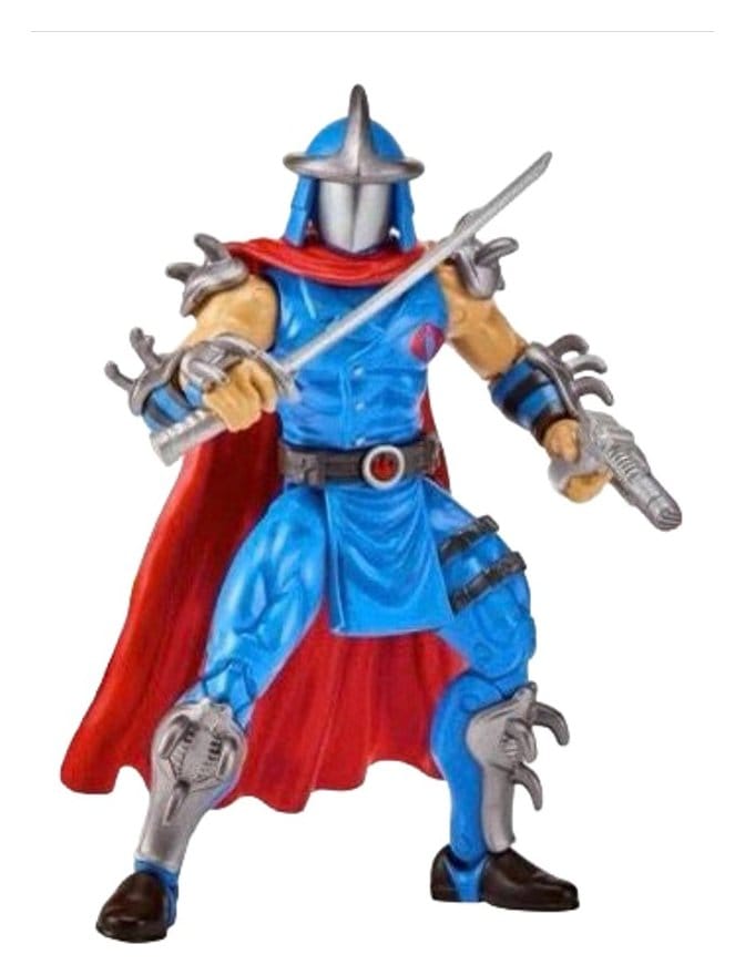 Playmates Teenage Mutant Ninja Turtles x G.I. Joe Crossover Classics akční figurka Shredder x Cobra Commander 12 cm