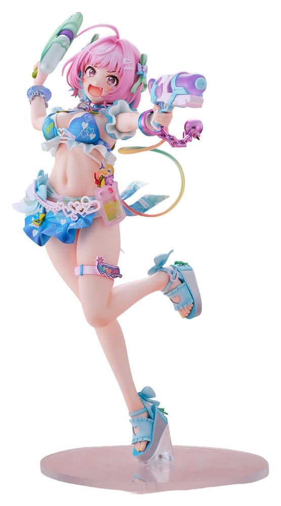 Union Creative The Idolmaster Cinderella Girls PVC soška 1/7 Riamu Yumemi Has No Choice but to Do It! Ver. 26 cm