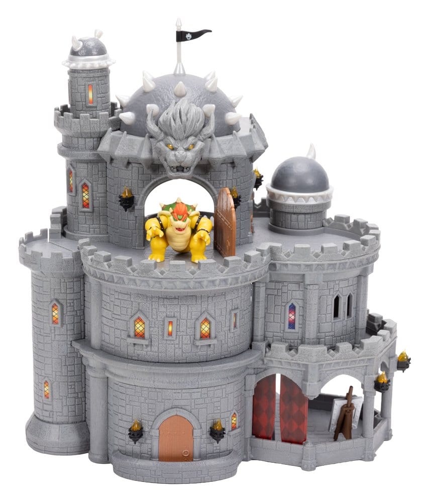 Jakks Pacific The Super Mario Galaxy Movie Deluxe Playset with 1 Mini figurka Bowser Castle
