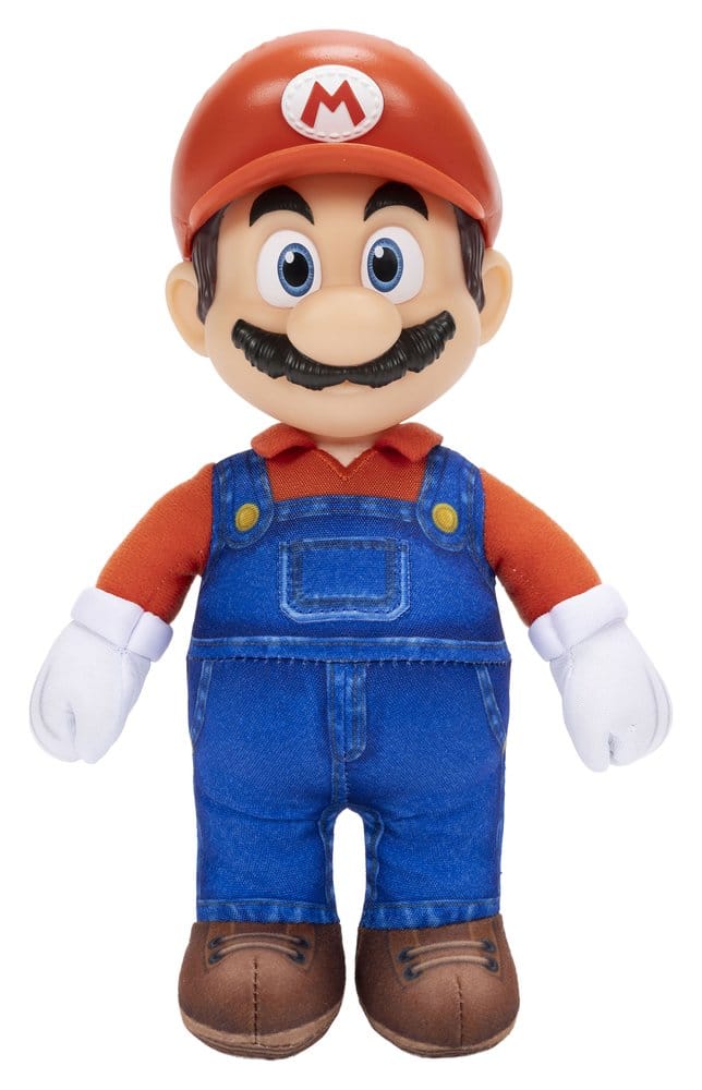 Jakks Pacific The Super Mario Galaxy Movie plyšák Mario 23 cm