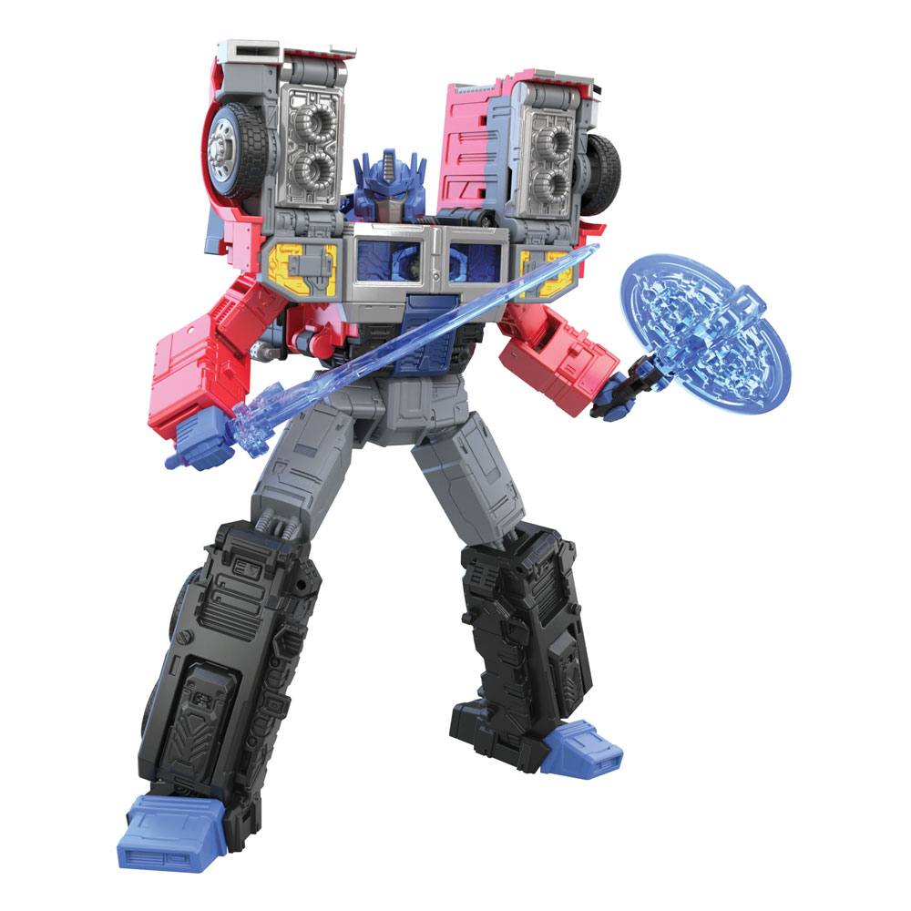 Hasbro Transformers: Generation 2 Generations Legacy Voyager akční figurka 2022 Laser Optimus Prime 18 cm