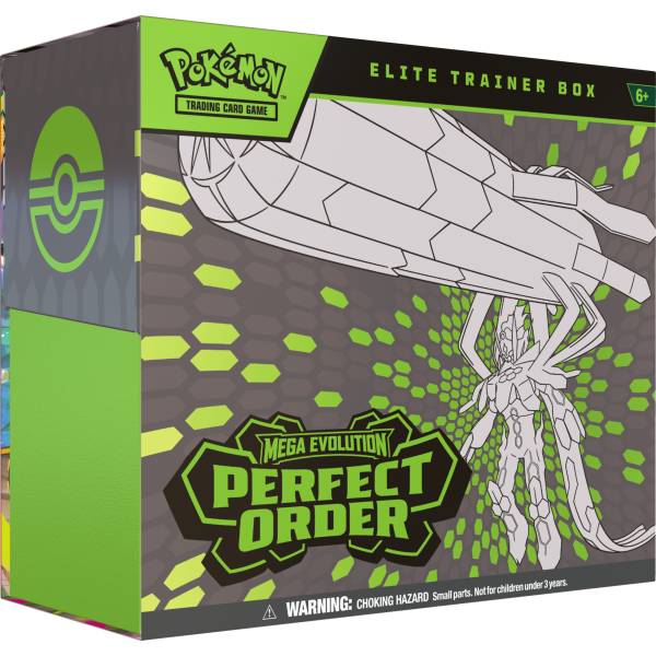 Nintendo Pokémon TCG: Mega Evolution - Perfect Order - Elite Trainer Box