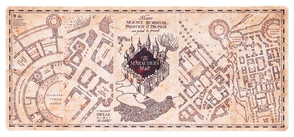 Grupo Erik Harry Potter XL Podložka pod myš Marauders Map 80 x 35 cm