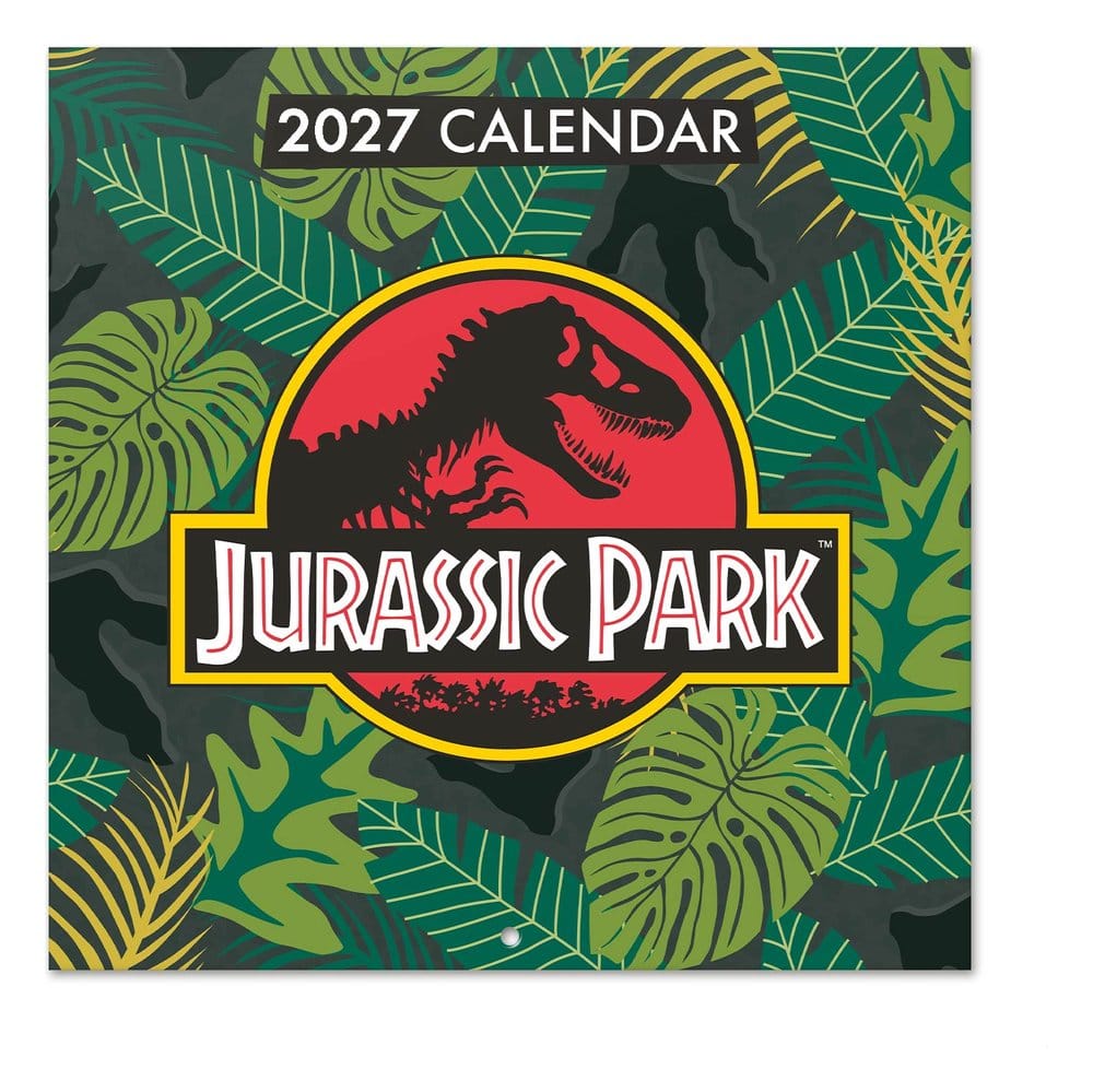 Grupo Erik Jurassic Park 2027 Wall Kalendář 30 x 30 cm