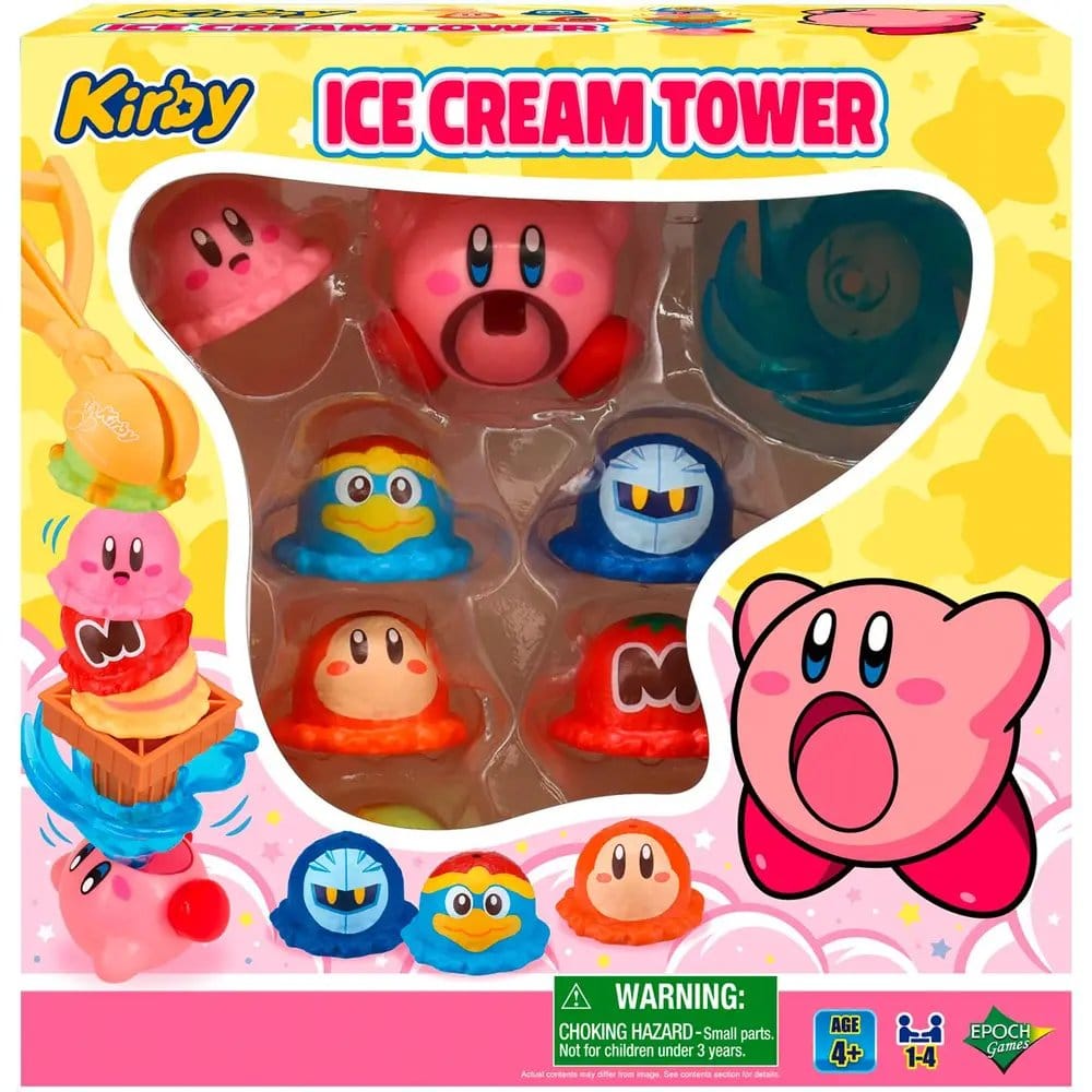 Epoch Toys Kirby game Ice Cream Stacking Tower