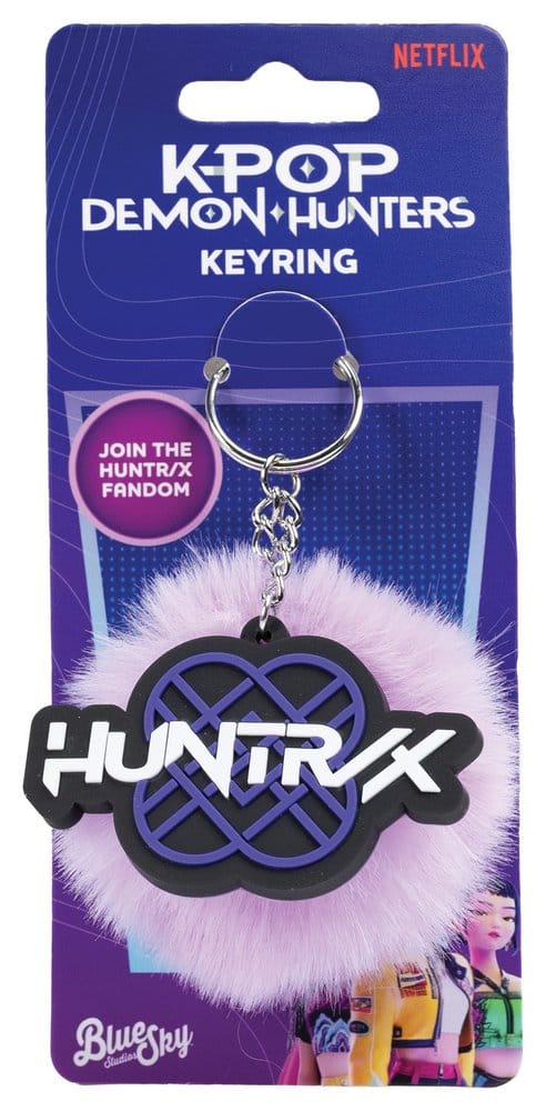 Blue Sky Studios KPop Demon Hunters Pom Pom Klíčenka Huntr/x