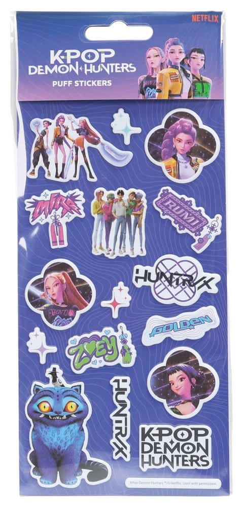 Blue Sky Studios KPop Demon Hunters Samolepky Puff