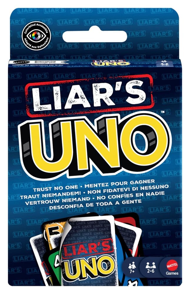Mattel Liar's UNO Card Game