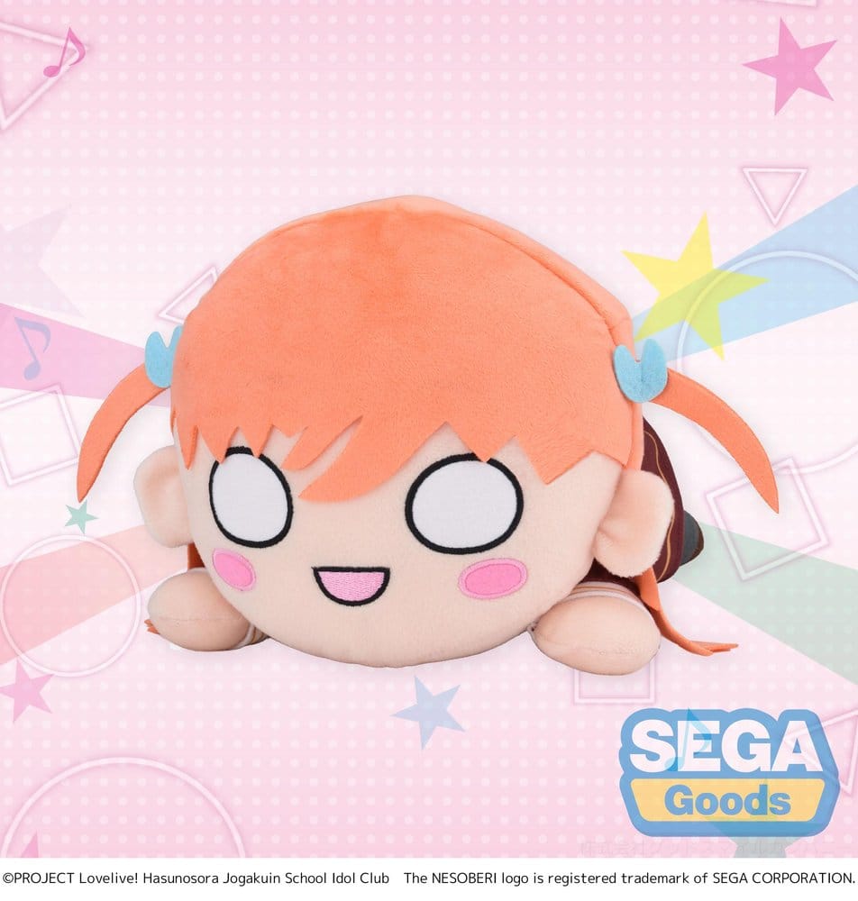 Sega Love Live! Nesoberi (Lay-Down) Plyšák Hinoshita Kaho Winter Uniform (M) 16 cm