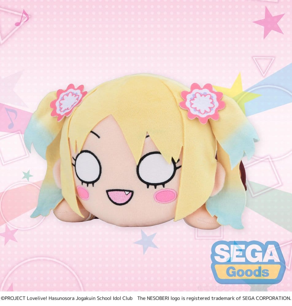 Sega Love Live! Nesoberi (Lay-Down) Plyšák Osawa Rurino - Winter Uniform (M) 16 cm