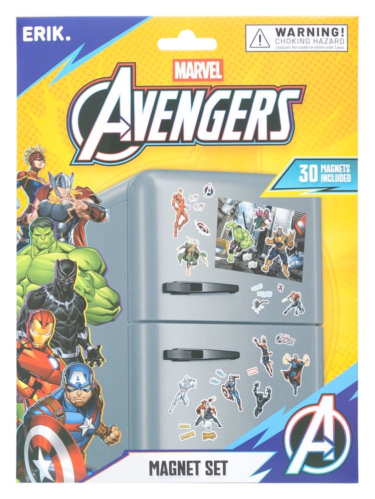 Grupo Erik Marvel Die-Cut Magnet Set Avengers