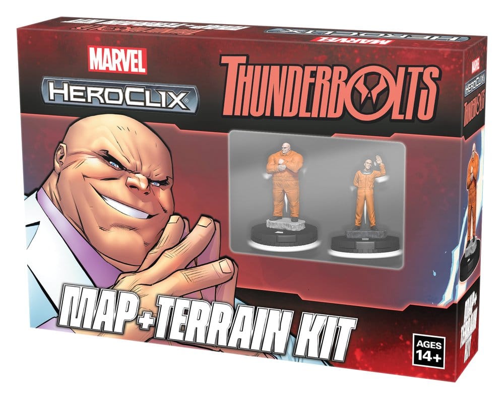 WizKids Marvel HeroClix: Thunderbolts Map and Terrain Kit *English Version*