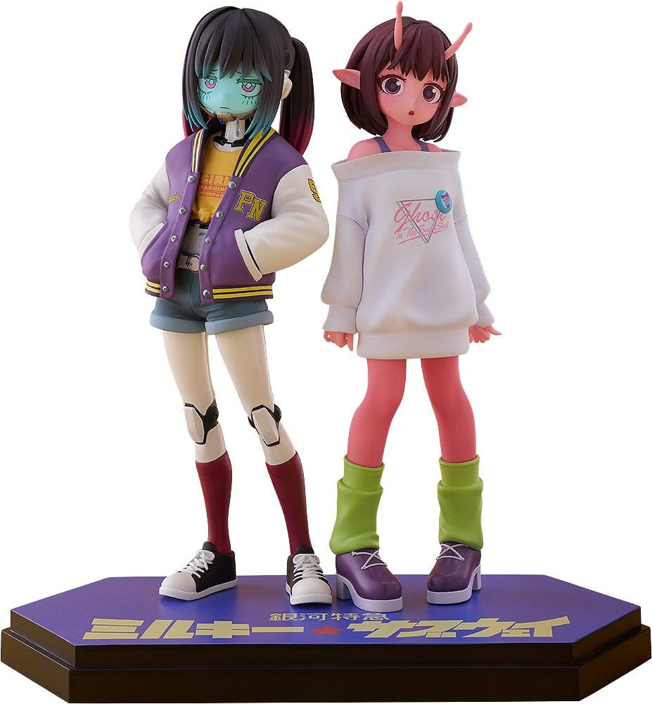 Good Smile Company Milky Subway The Galactic Limited Express Pop Up Parade PVC Figurka Chiharu & Makina 15 cm