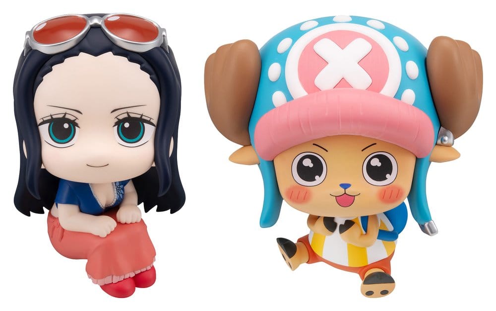 Megahouse One Piece Lookup PVC Figurky 2-Pack Nico Robin & Tony Tony Chopper Excited Ver. 11 cm (with gift)