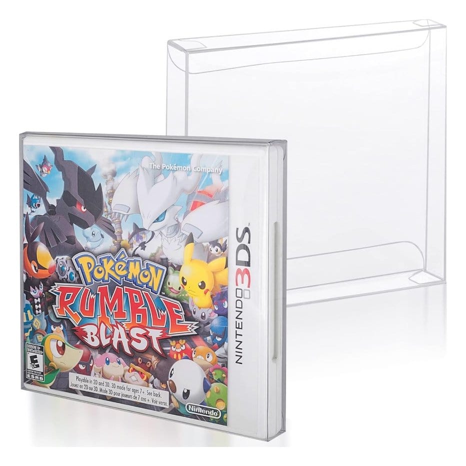 Evoretro PET Protectors 25-Pack for PS1/Single CD/Dreamcast (Jewel Case) Games