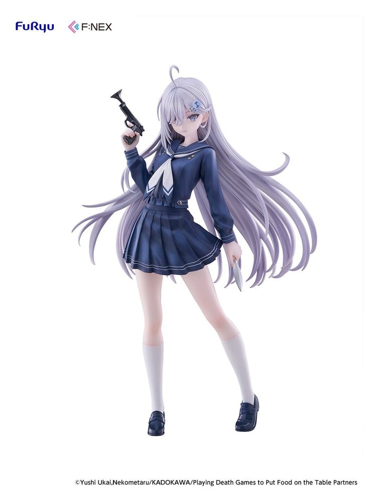Furyu Playing Death Games to Put Food on the Table PVC Figurka 1/7 Yuki School Uniform Ver. 24 cm