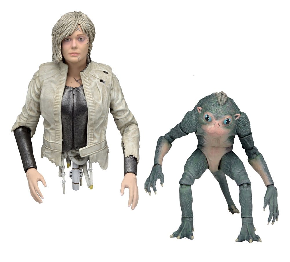 NECA Predator Badlands Akční figurka Ultimate Thia & Bud 18 cm