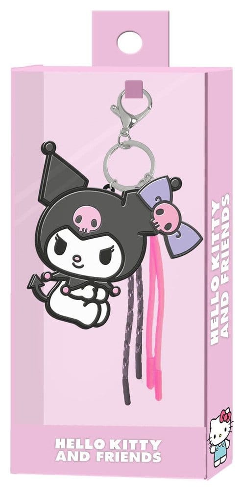 Karactermania Sanrio Charm Klíčenka Kuromi Face
