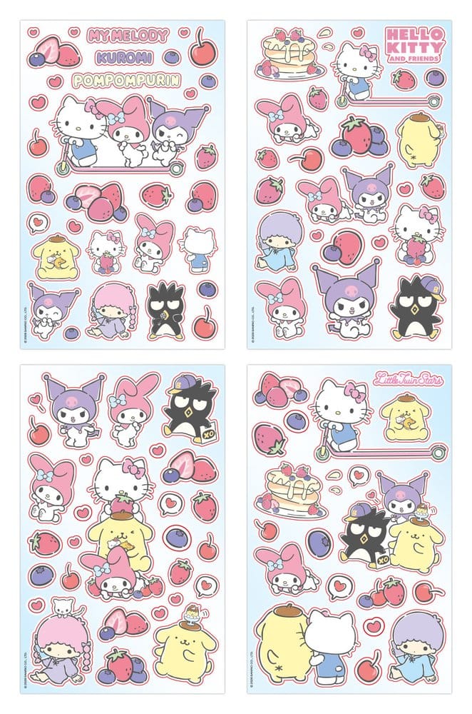 Sakami Merchandise Sanrio Samolepky Hello Kitty & Friends 02 Everyday
