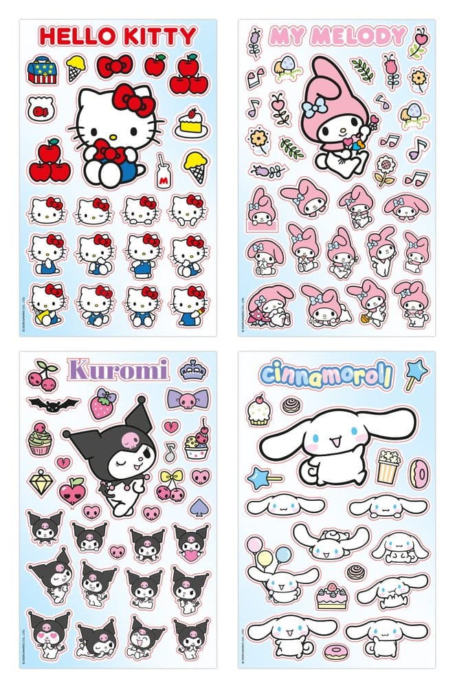 Sakami Merchandise Sanrio Samolepky Hello Kitty & Friends 04 Basic