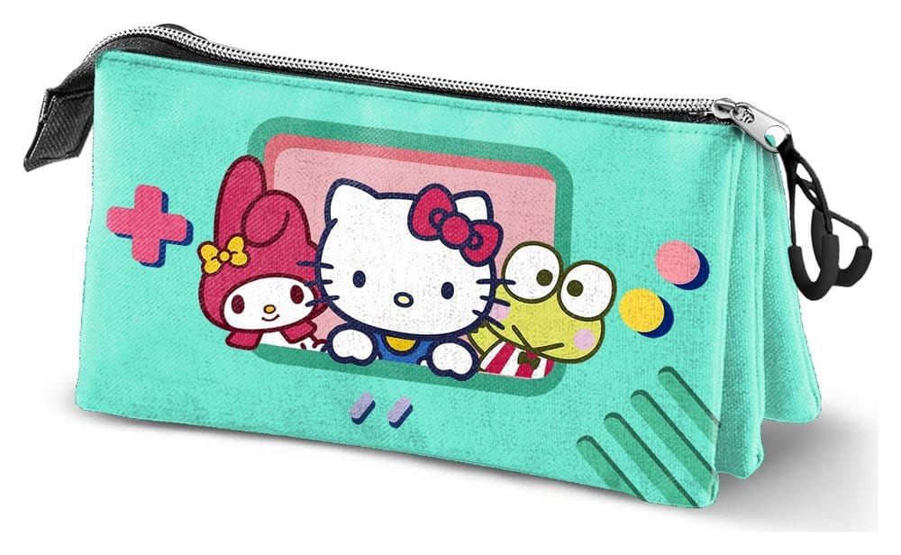 Karactermania Sanrio Triple Penál Hello Kitty Videogame