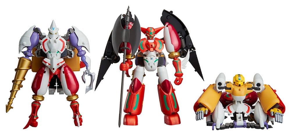 FREEing Shin Getter Robo G Akční figurka 3-Pack Dynamic Change Getter Robo 10 - 13 cm