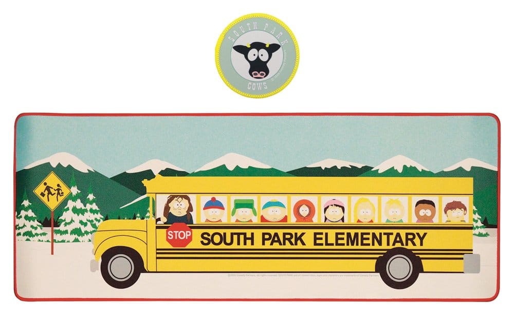 FaNaTtik South Park Podložka & Podtácky Set Elementary School Bus