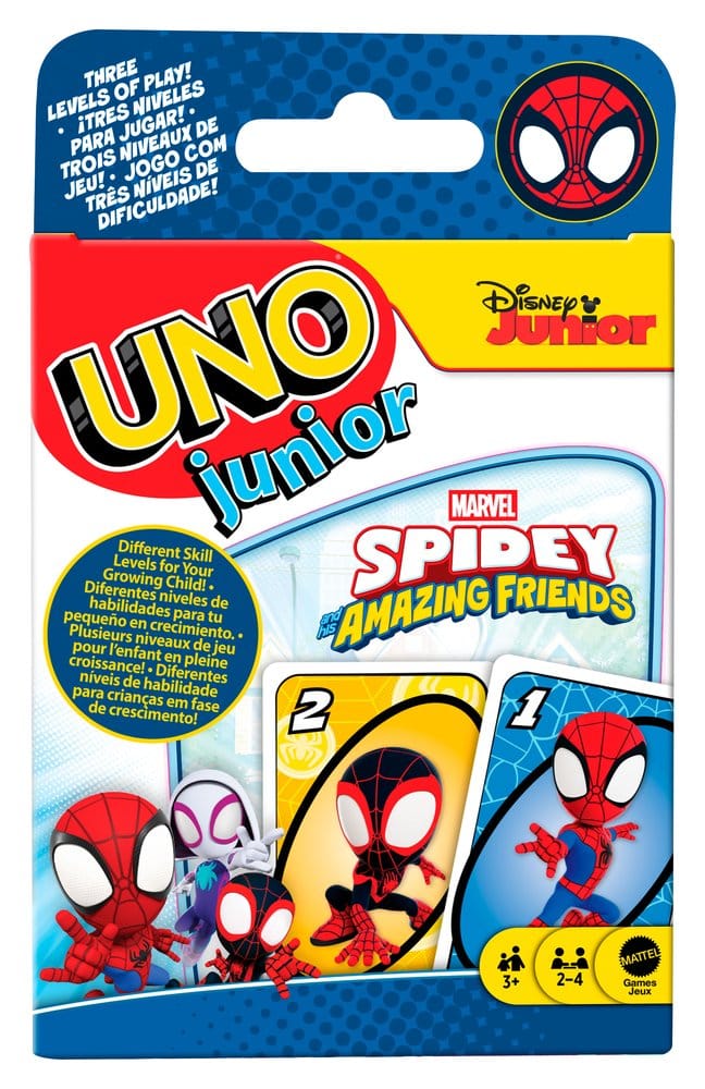Mattel Spidey & His Amazing Friends UNO Junior Card Game
