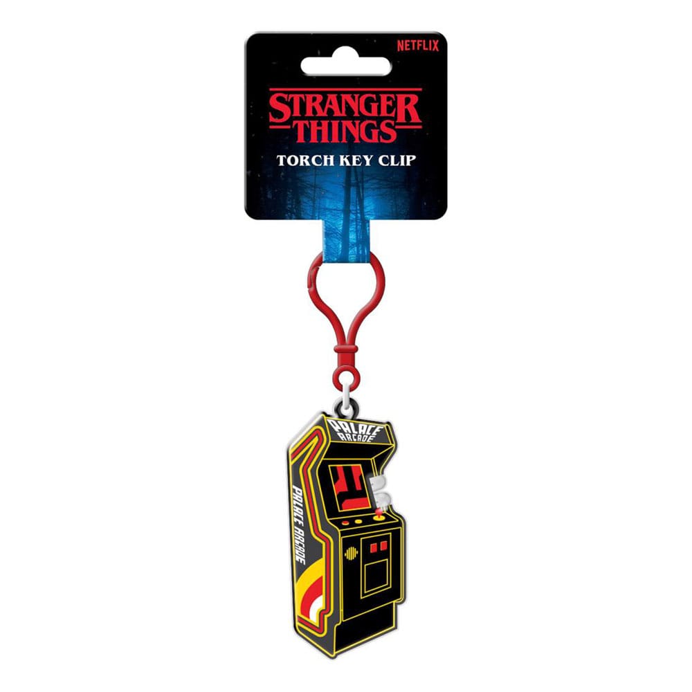 Pyramid International Stranger Things Torch Key Clip Klíčenka Arcade Unit
