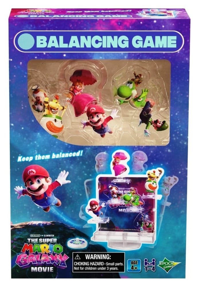 Epoch Toys Super Mario game Galaxy Movie Balancing