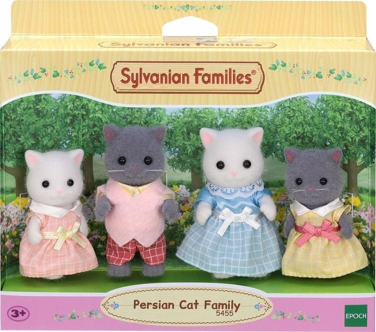 Epoch Toys Sylvanian Families: Persian Cat Family Set