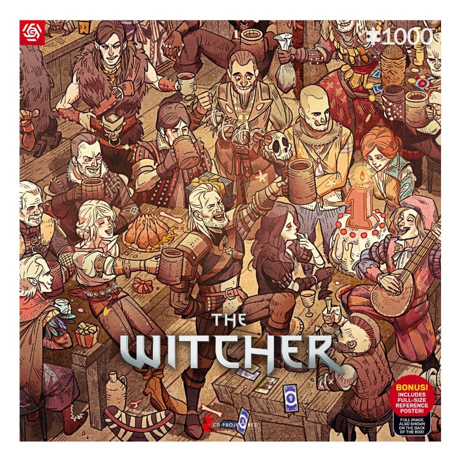 Good Loot The Witcher Puzzle Birthday (1000 pieces)