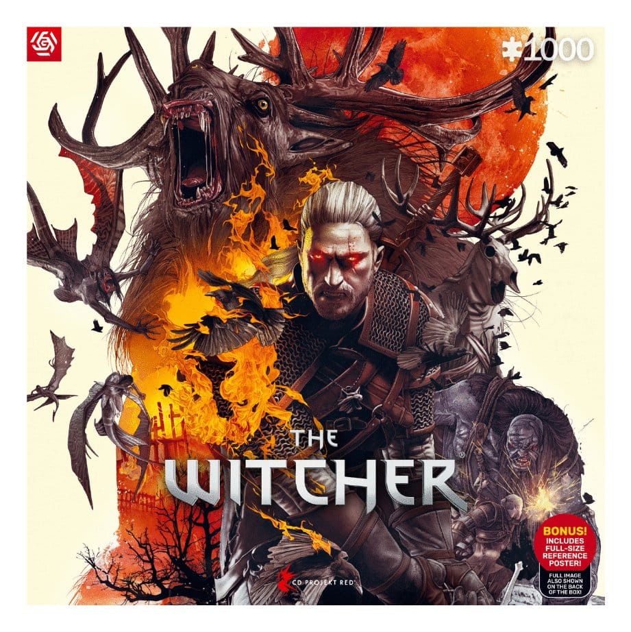 Good Loot The Witcher Puzzle Monsters (1000 pieces)