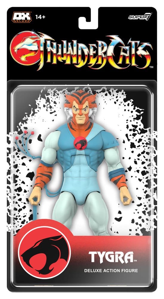 Super7 ThunderCats Deluxe Wave 02 Akční figurka Tygra 18 cm