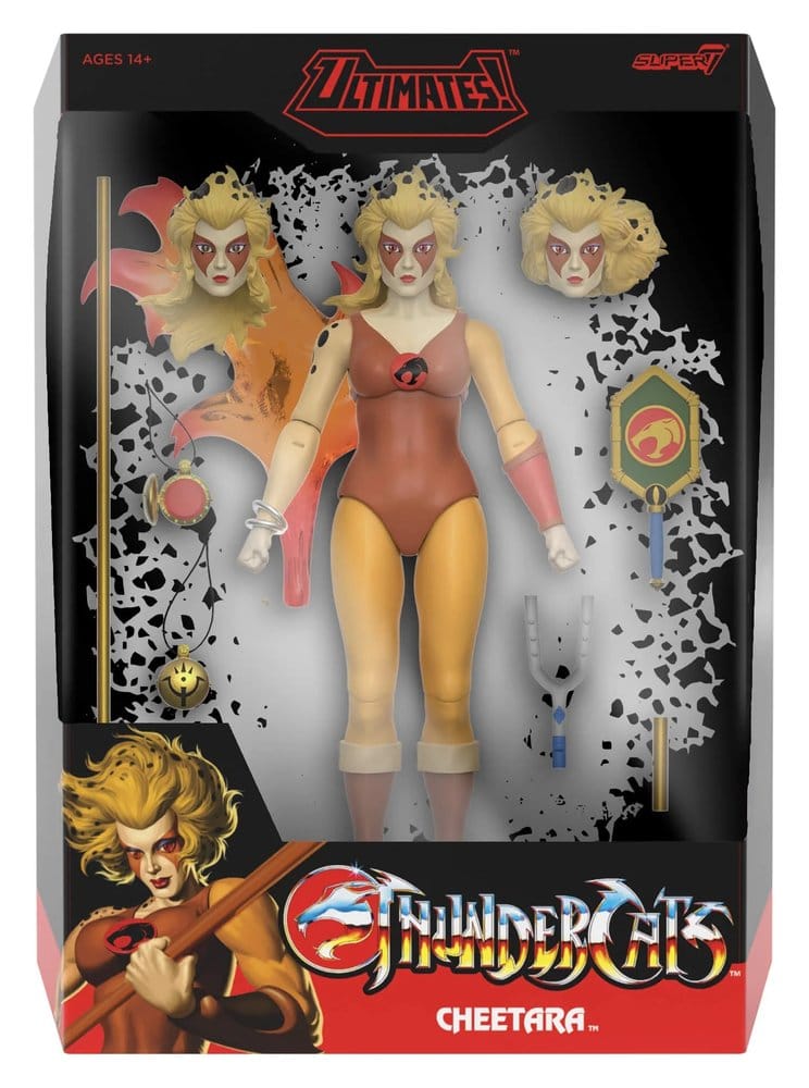 Super7 Thundercats Ultimates Akční Figurka Cheetara 18 cm