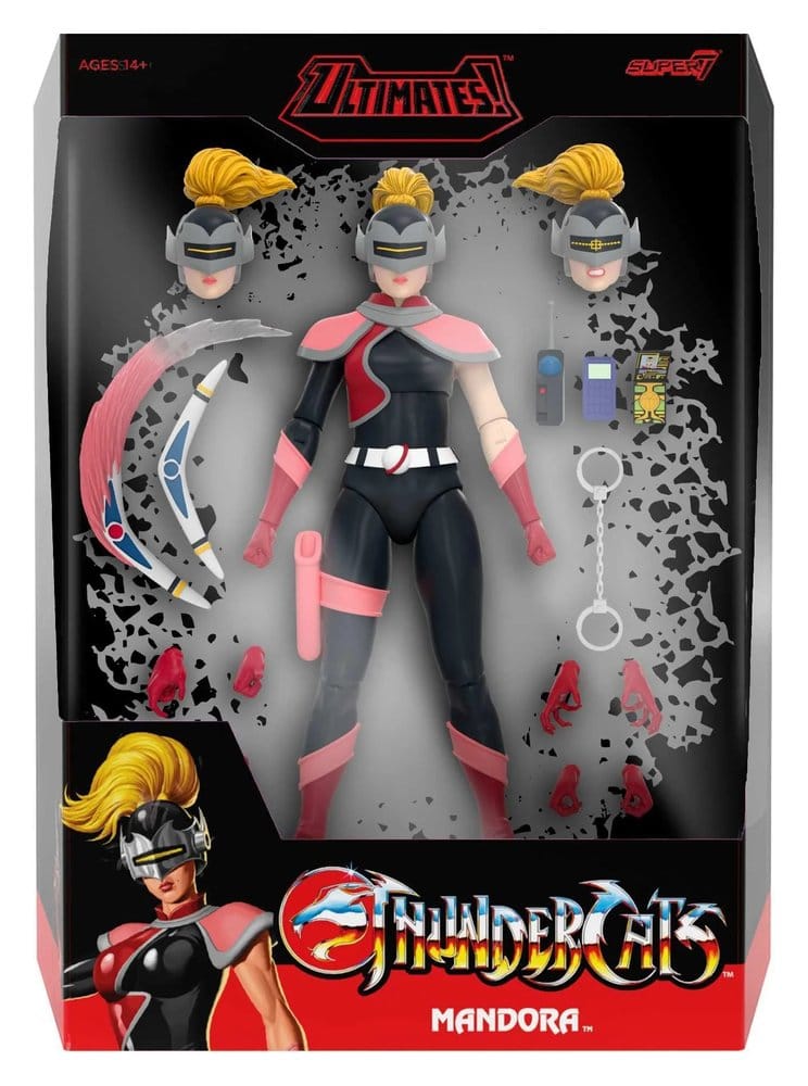 Super7 Thundercats Ultimates Akční Figurka Mandora 24 cm