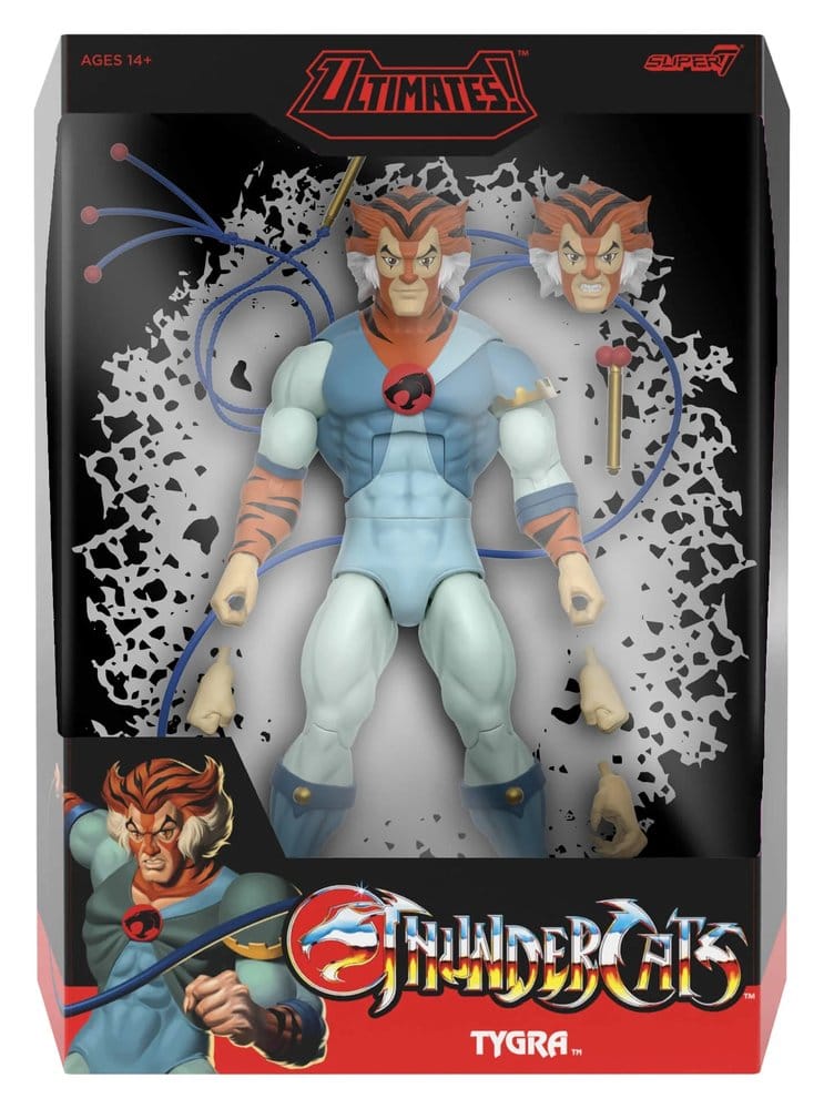 Super7 Thundercats Ultimates Akční Figurka Tygra 24 cm