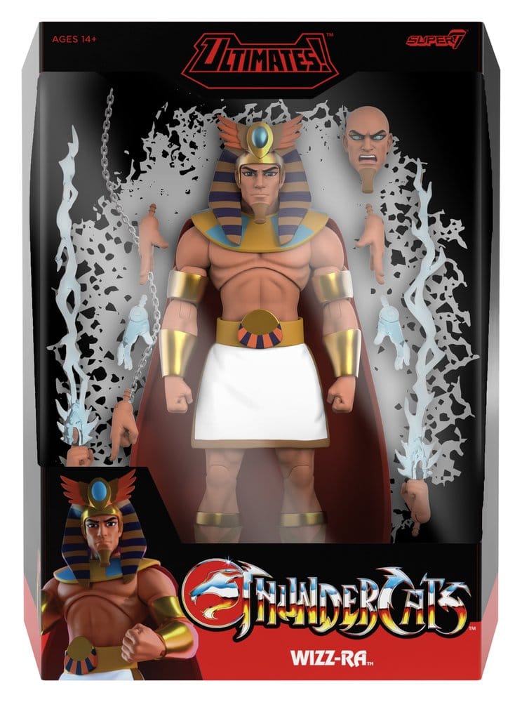 Super7 ThunderCats Ultimates! Wave 15 Akční figurka Wizz-Ra 18 cm