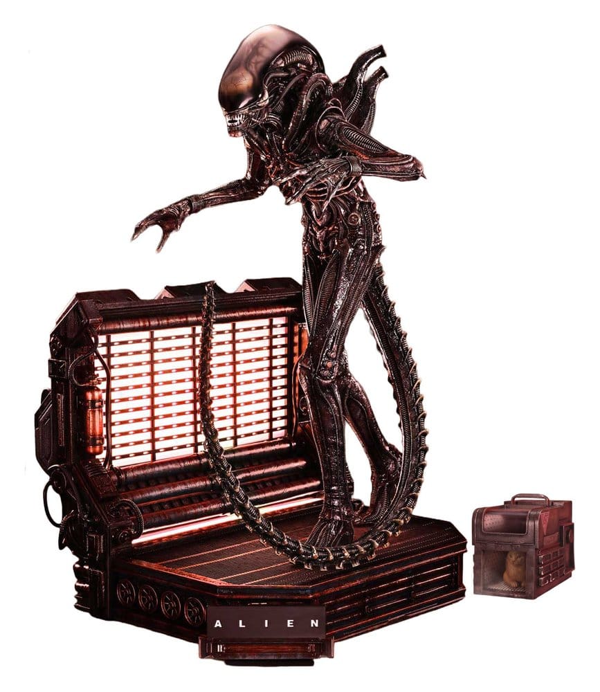 Prime 1 Studio Alien Museum Masterline XL soška 1/3 Big Chap Xenomorph Regular Ver. Bonus Version 100 cm