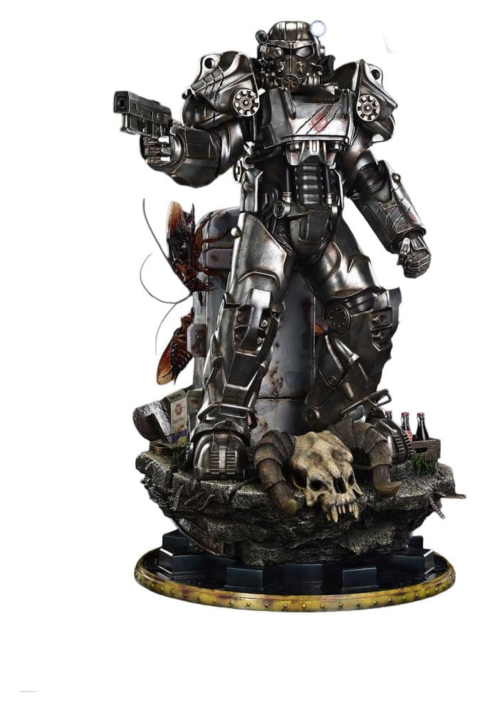 Prime 1 Studio Fallout Real Elite Masterline soška 1/4 Maximus Power Armor DX Bonus Version 67 cm