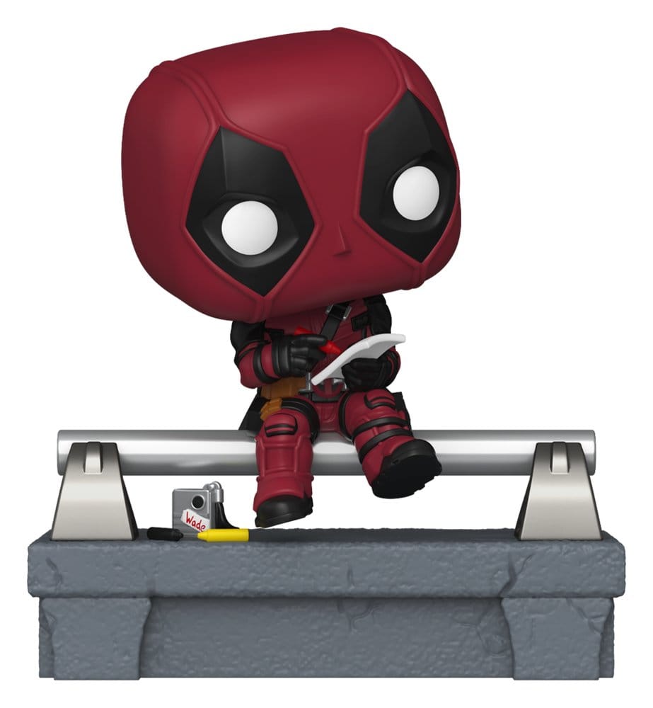 Funko Marvel POP! Deluxe Vinyl Figurka Deadpool on Bridge 9 cm
