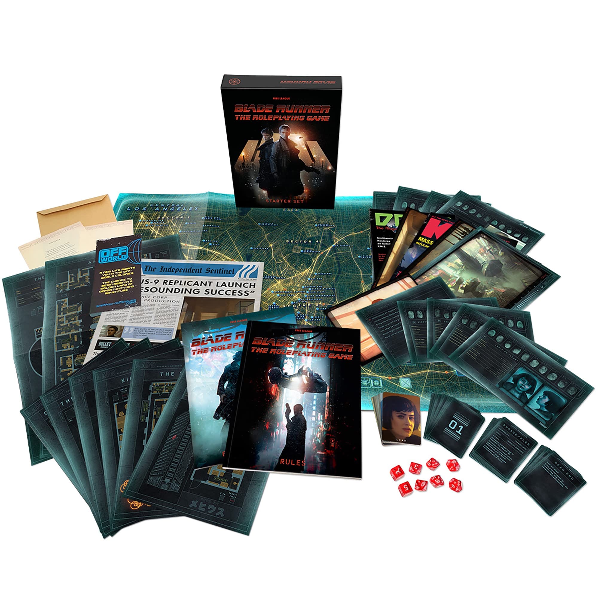 Free League Publishing Blade Runner RPG Starter Set