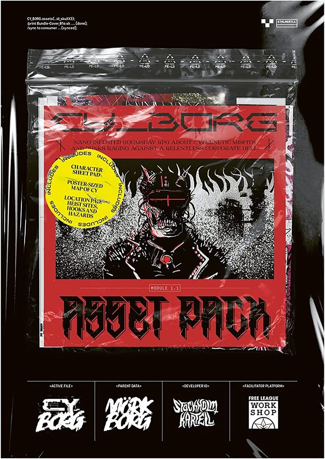 Free League Publishing CY_BORG Asset Pack