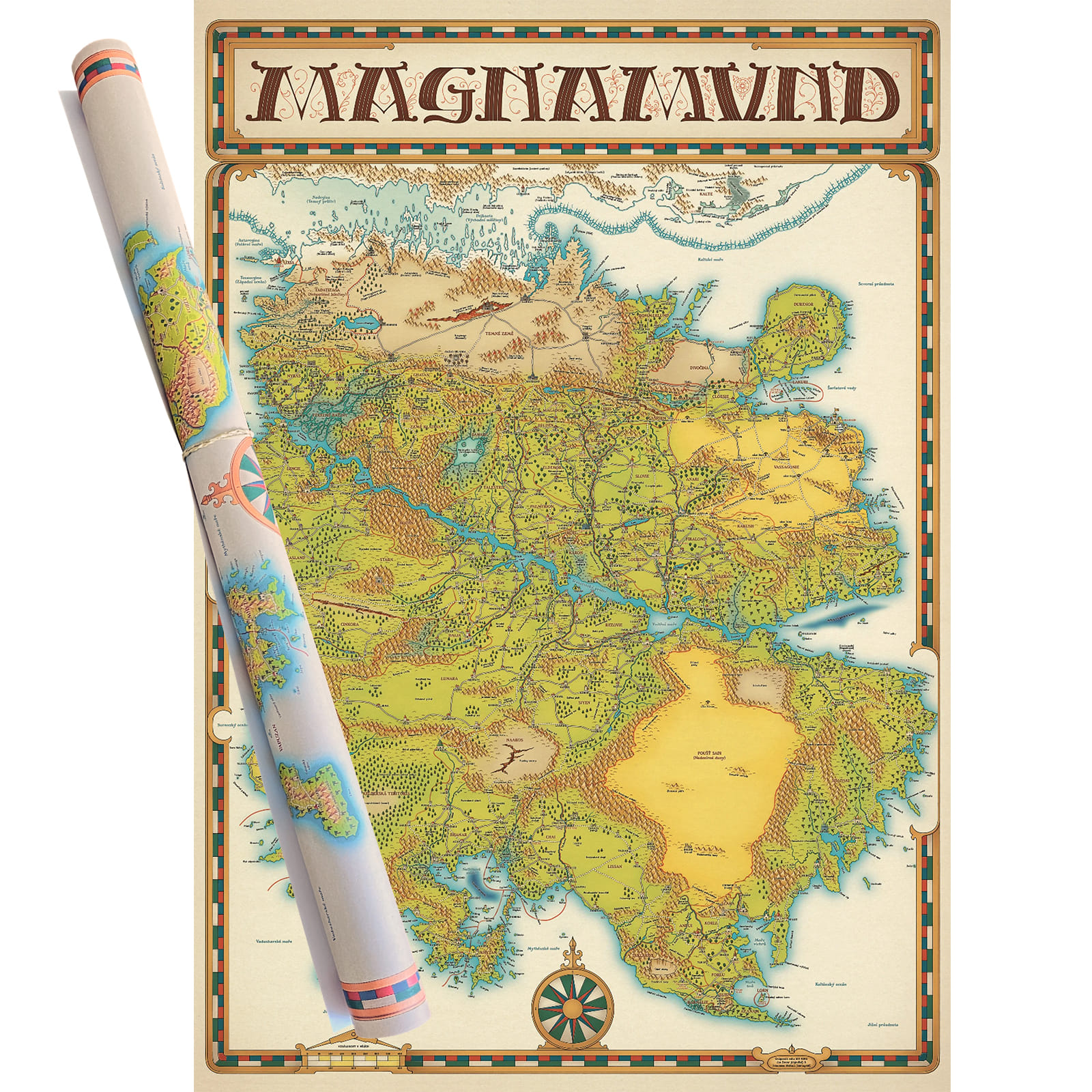 Mytago Mapa Magnamundu - plakát