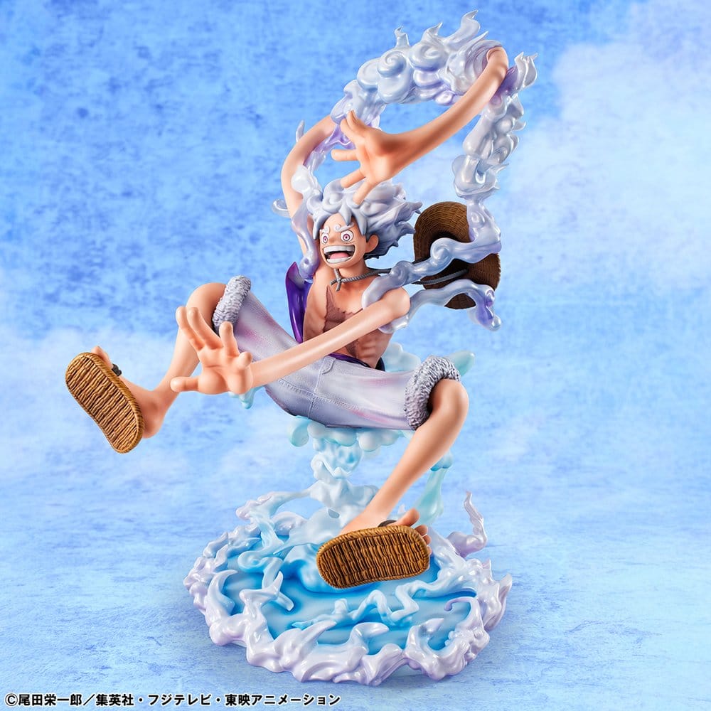 Megahouse One Piece Portrait.Of.Pirates PVC Figurka "Evolutionary History" Monkey D. Luffy "Gear Fifth" 26 cm